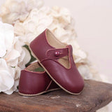 Alex Pre-Walker Baby Shoes - So Burgundy