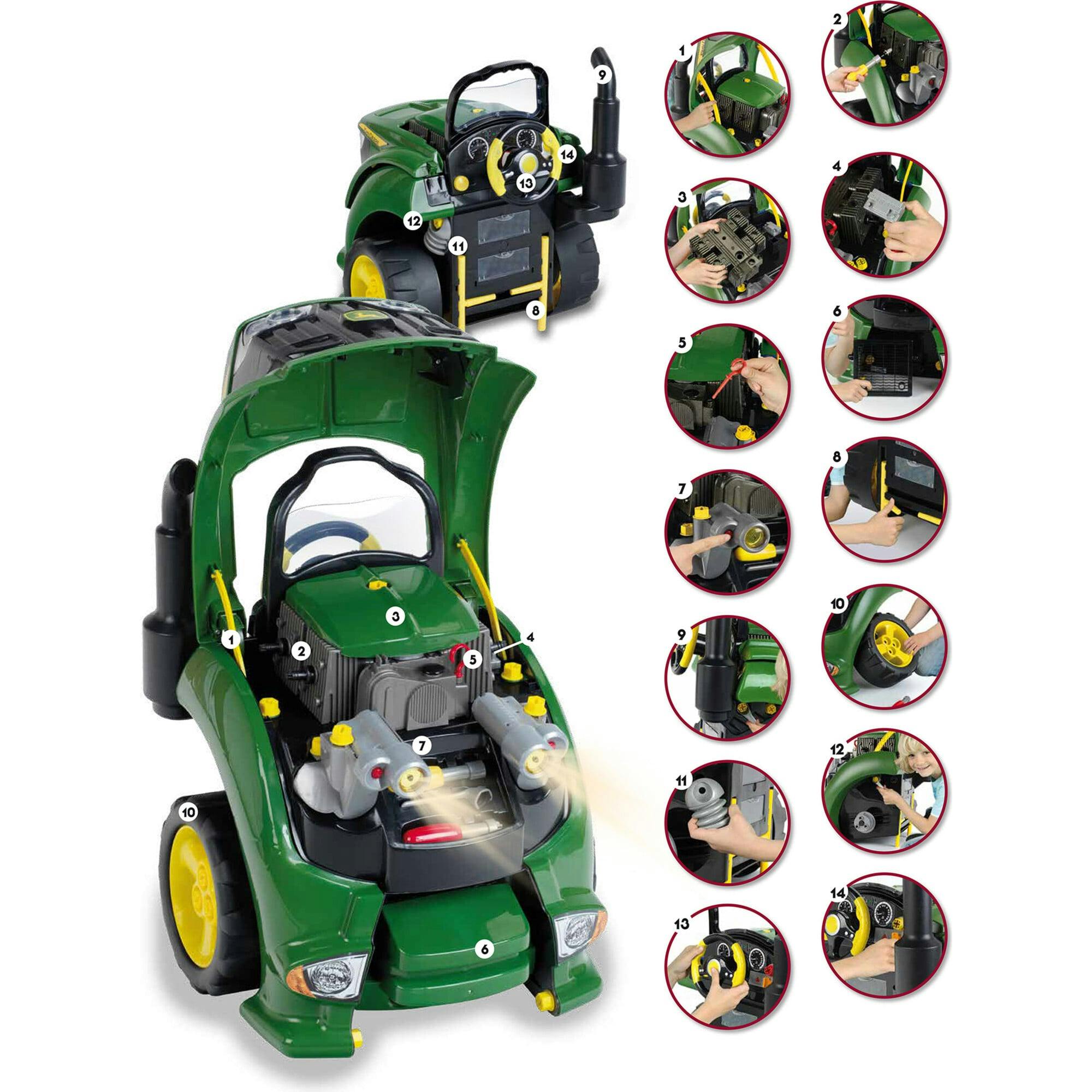 John Deere:  Take Apart & Rebuild Tractor Engine Toy
