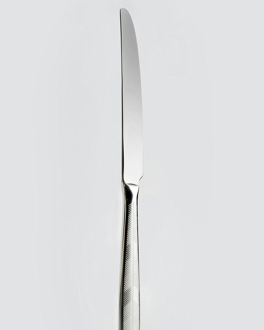Table Knives ZIG ZAG Set of 6  Steel L 9.25"