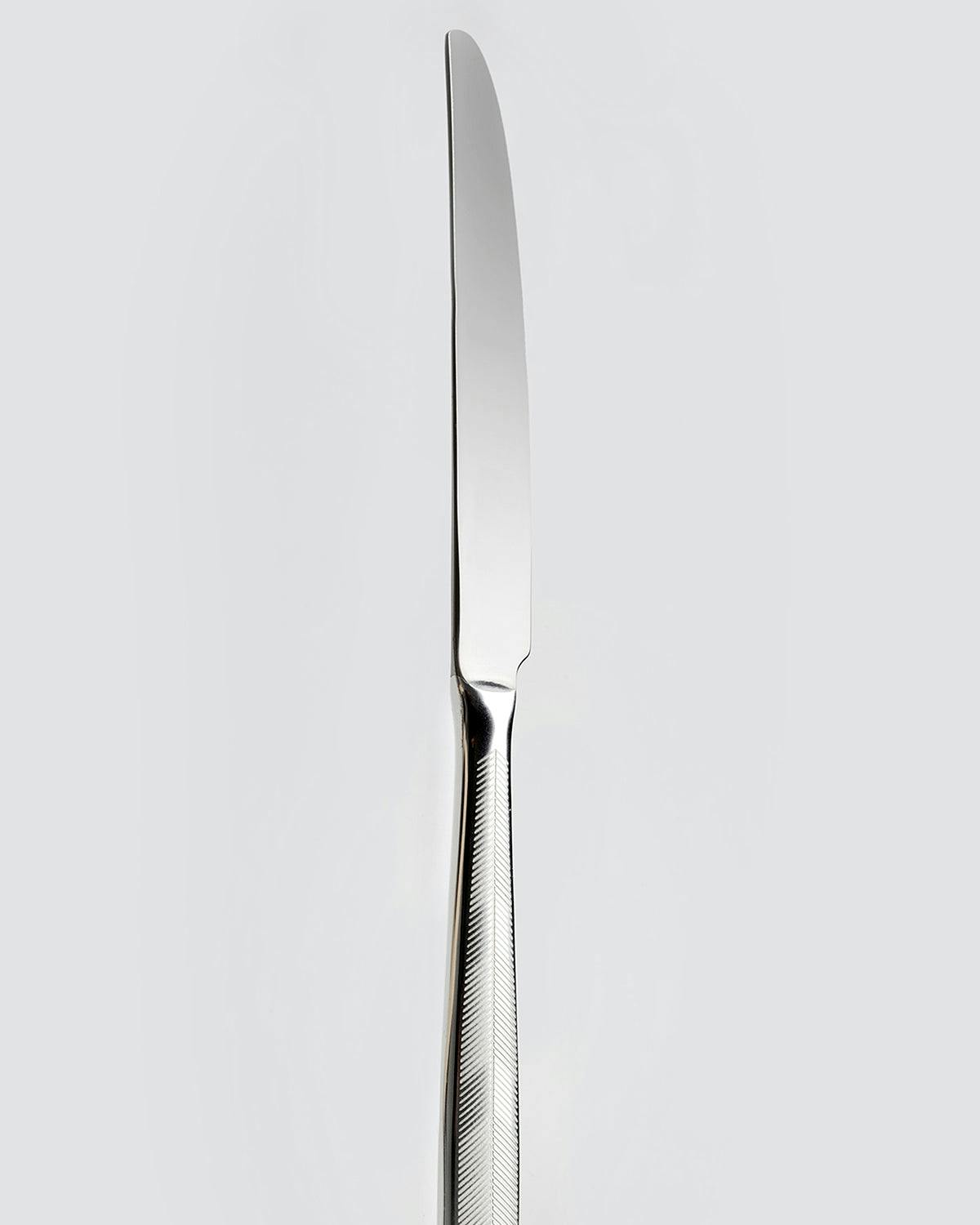 Table Knives ZIG ZAG Set of 6  Steel L 9.25