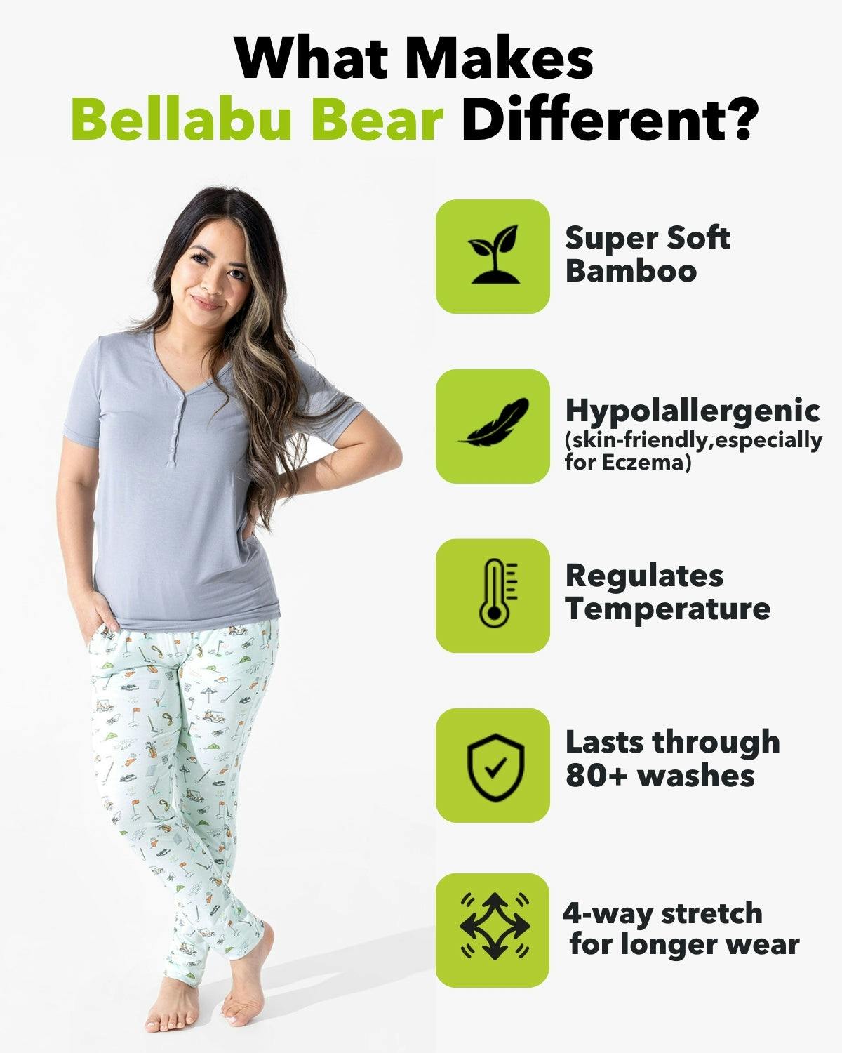 Golf Bamboo Women's Pajama Set