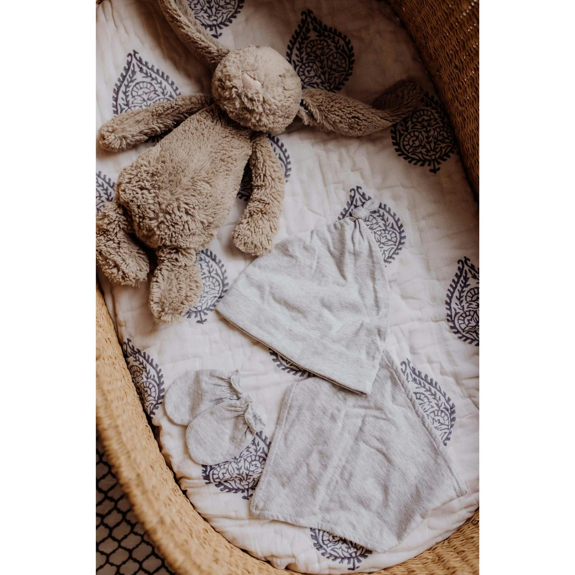 Certified Organic Handmade Newborn Baby Essential Giftset