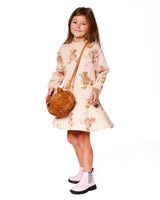 Glittering French Terry Dress