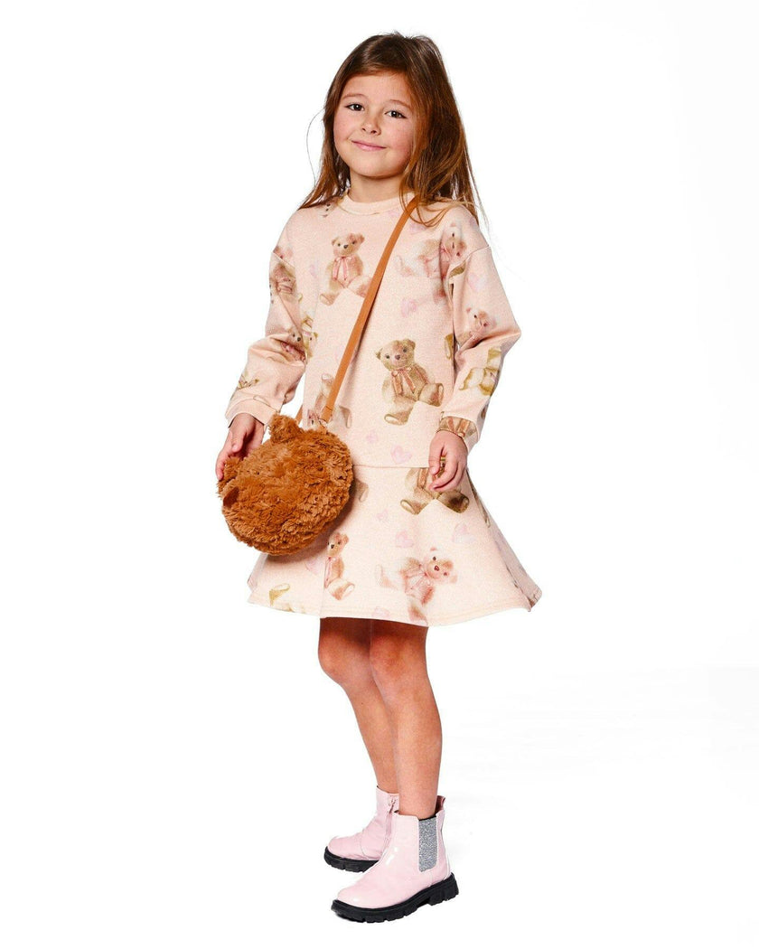 Glittering French Terry Dress