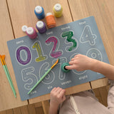 Reusable Numbers Coloring Mat