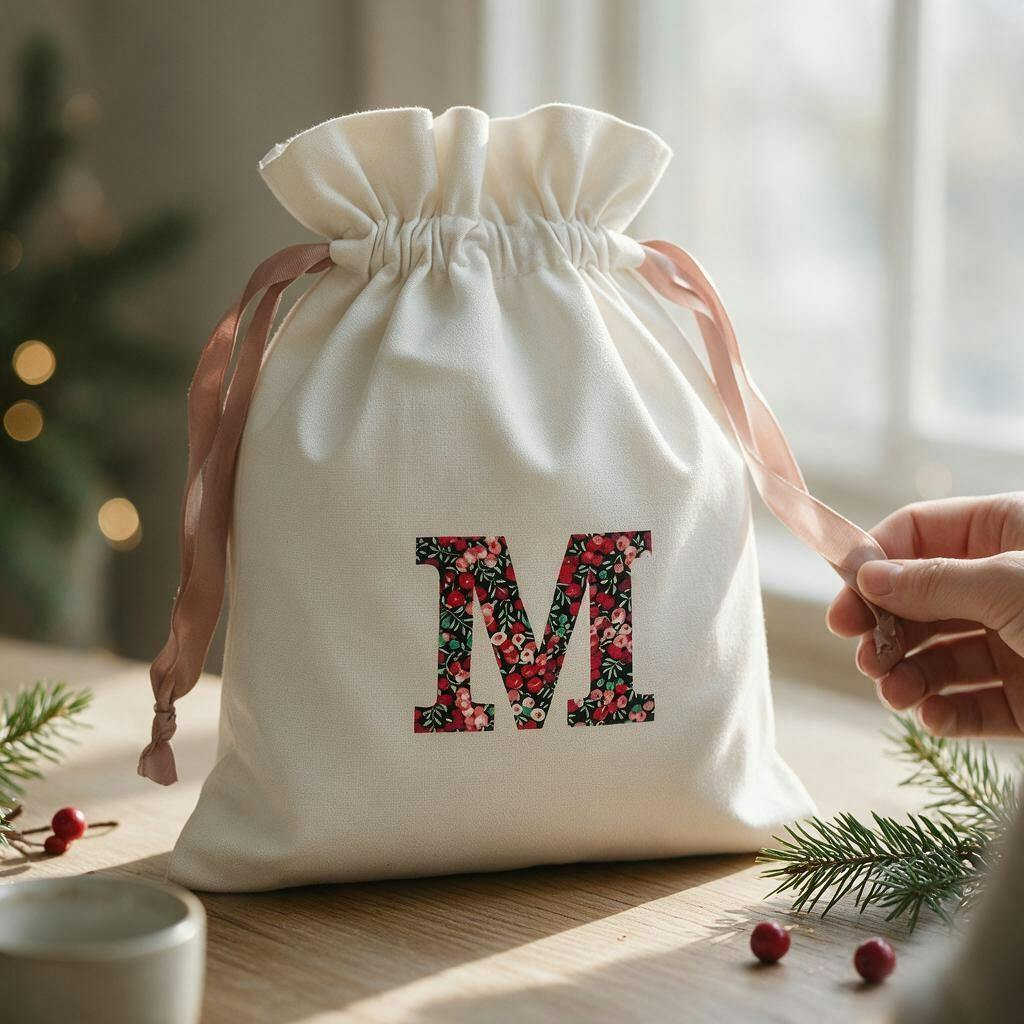 Liberty of London Christmas personalised gift sack