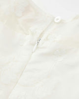 Alisha Frill Embroidered Mini Dress (Baby)