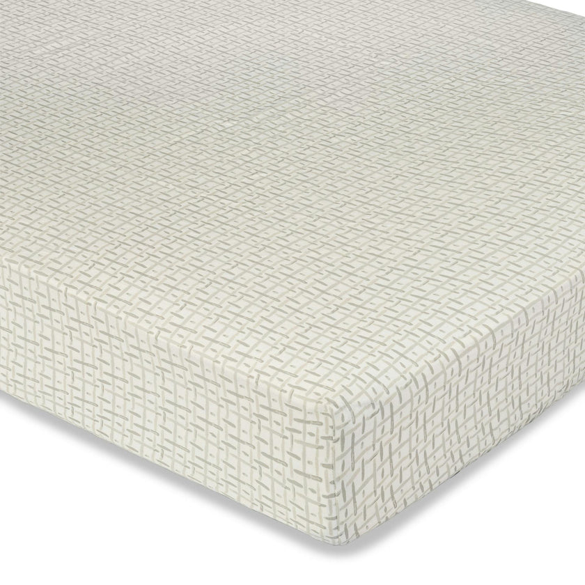Cove Hashtag Cotton Fitted Crib Sheet