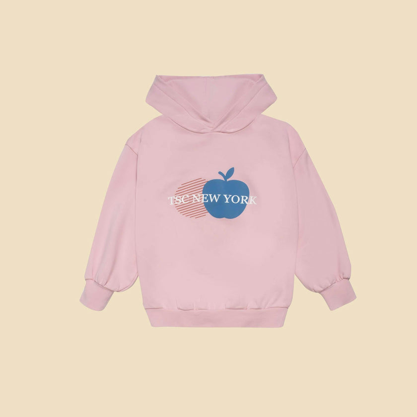 Organic Weekend Hoodie in Rhapsody Rose