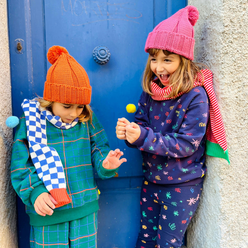 Recycled Cotton Confetti Kid Sweatshirt