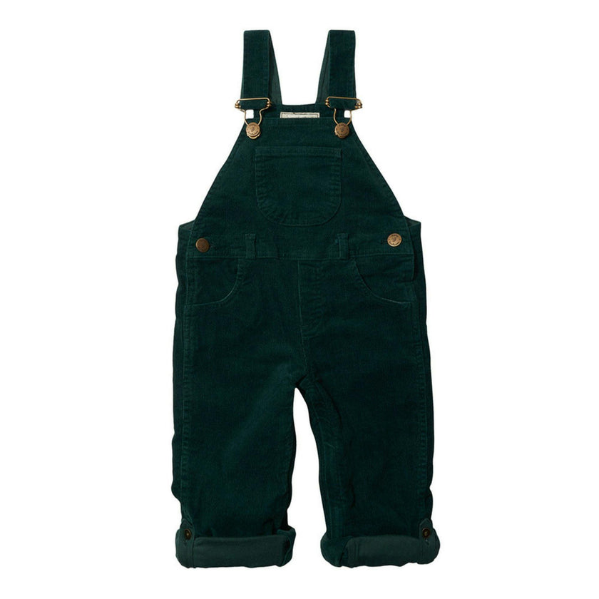 Evergreen Corduroy Overalls