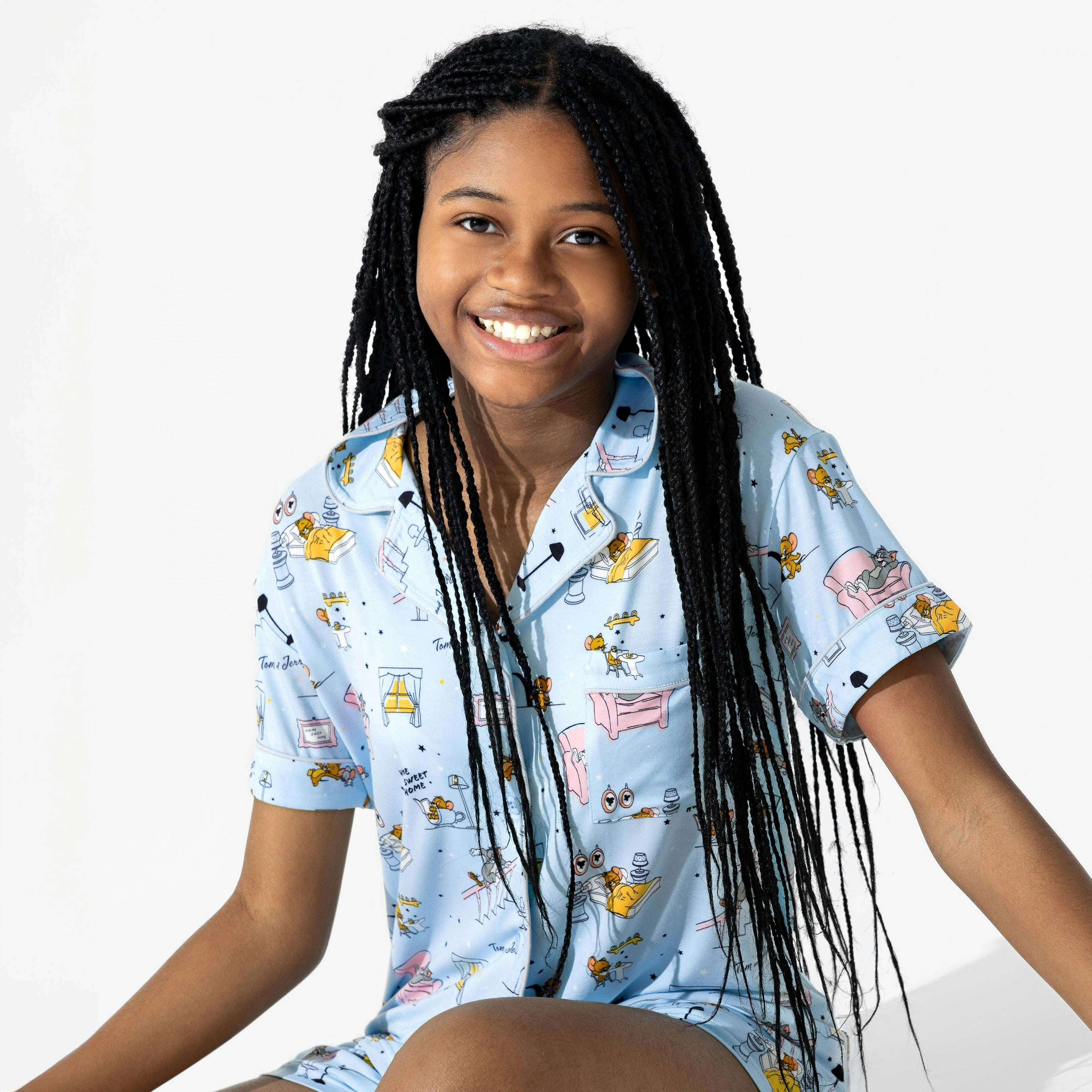 Tom & Jerry: Home Sweet Home Bamboo Women's Pajama Short Set