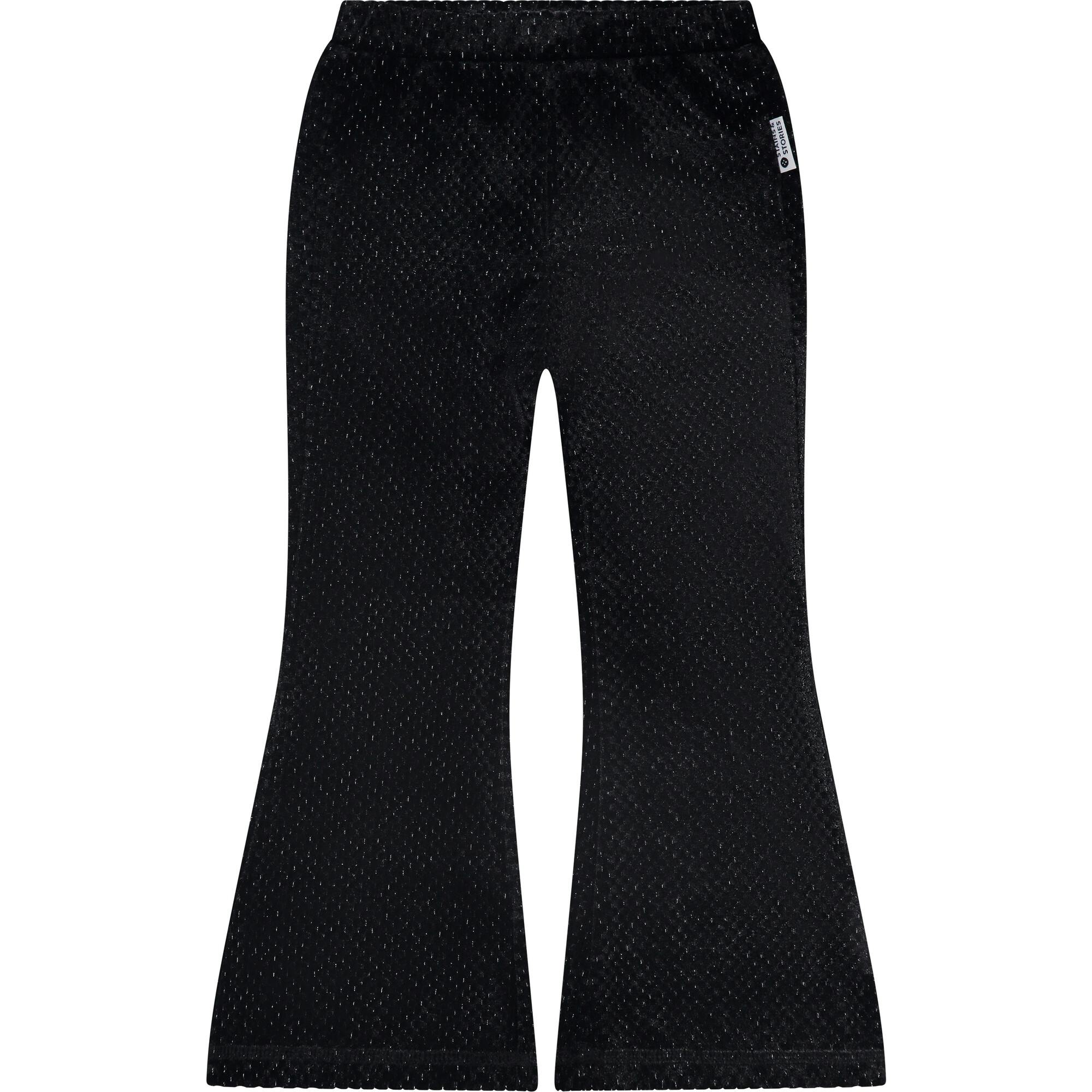 Sparkle Velvet Flare Pants