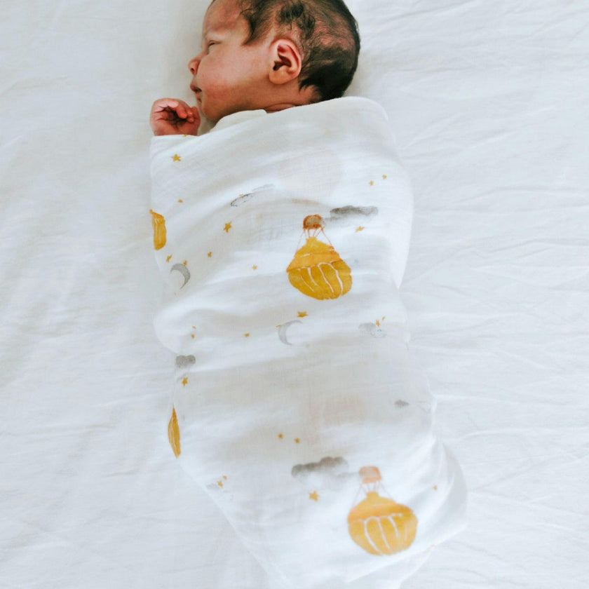Organic Cotton Muslin Swaddle