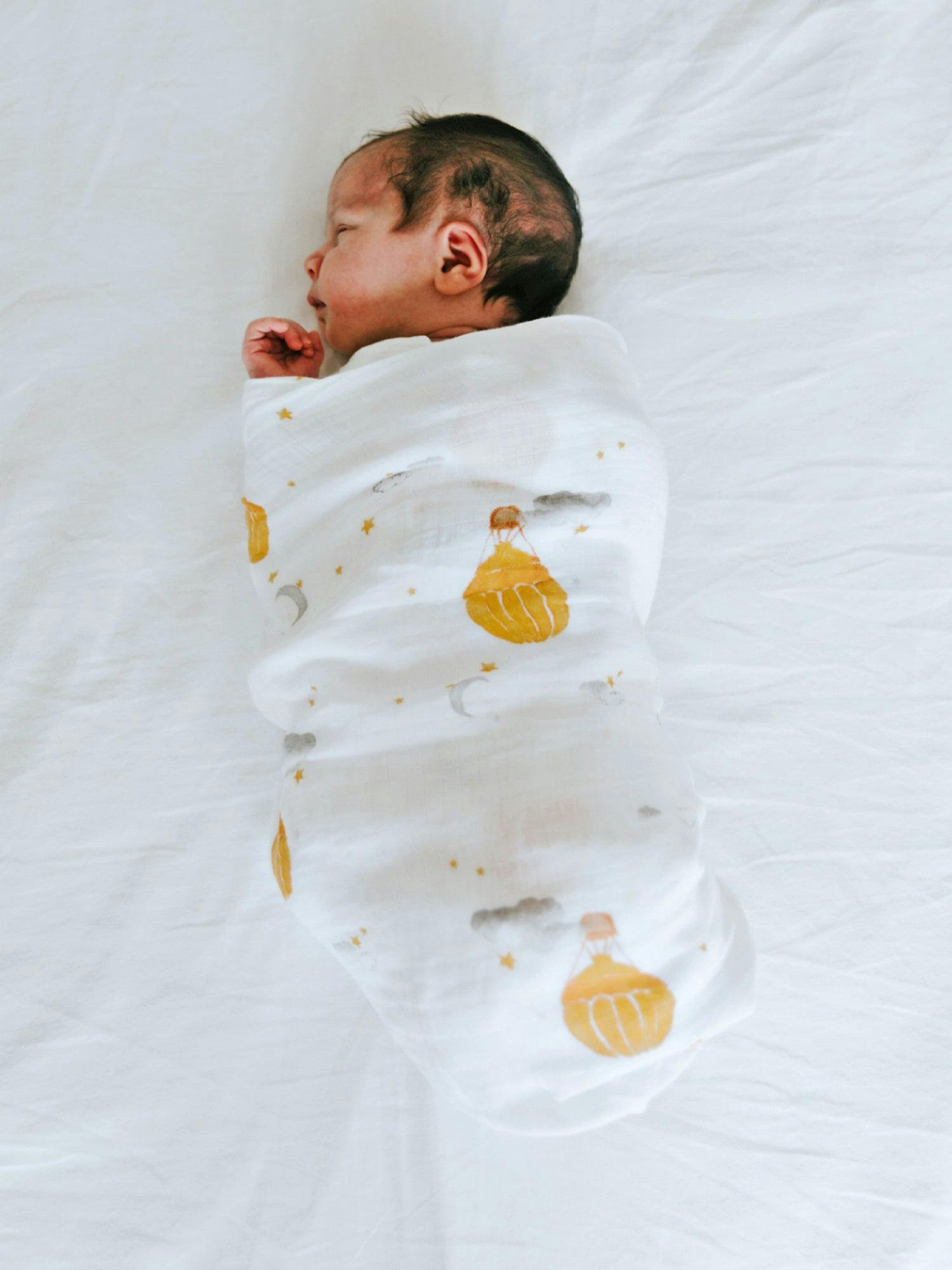 Organic Cotton Muslin Swaddle
