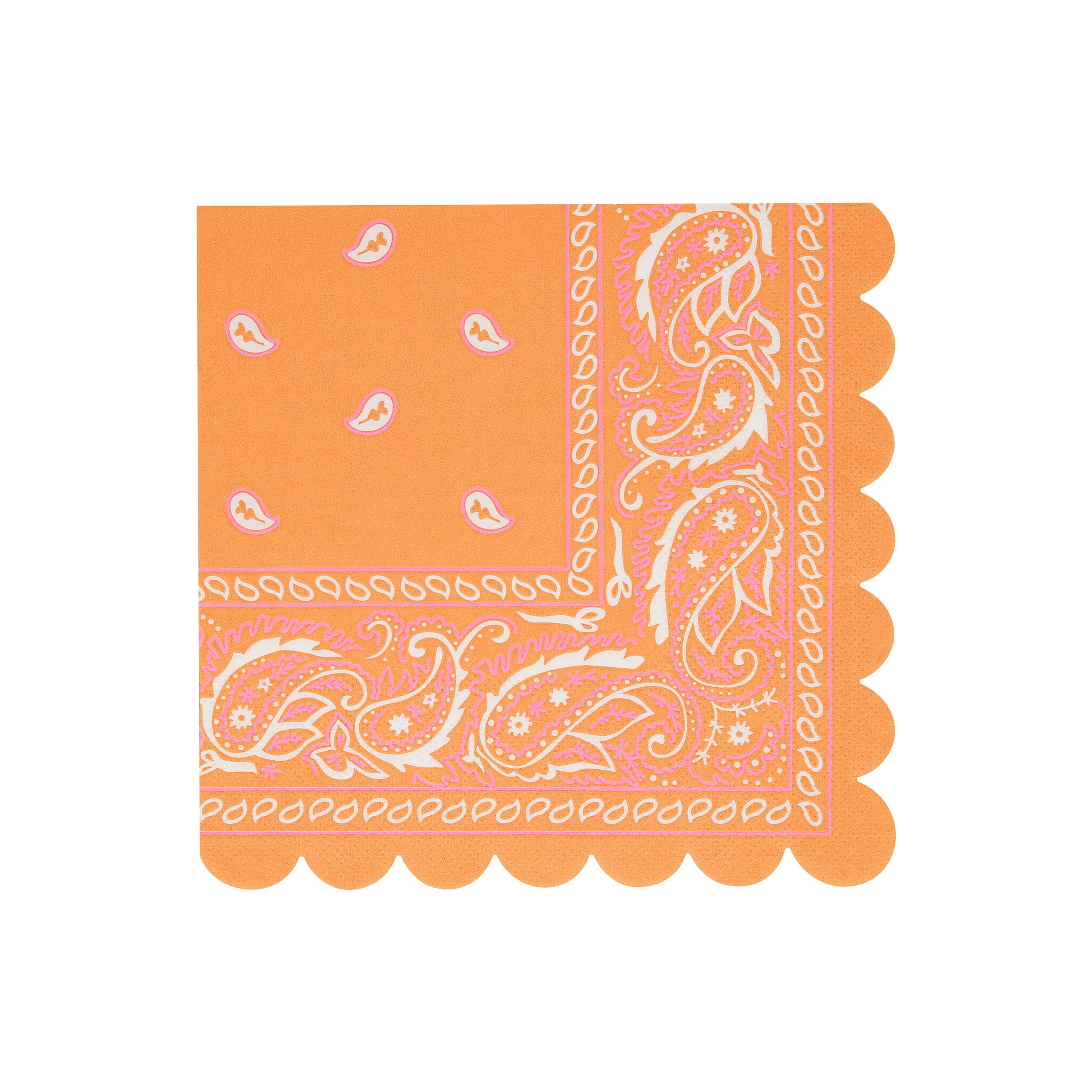 Western Bandana Large Napkins