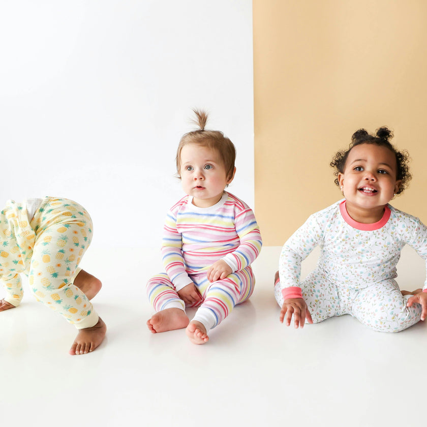 Pineapple Print 2-Piece Pajama
