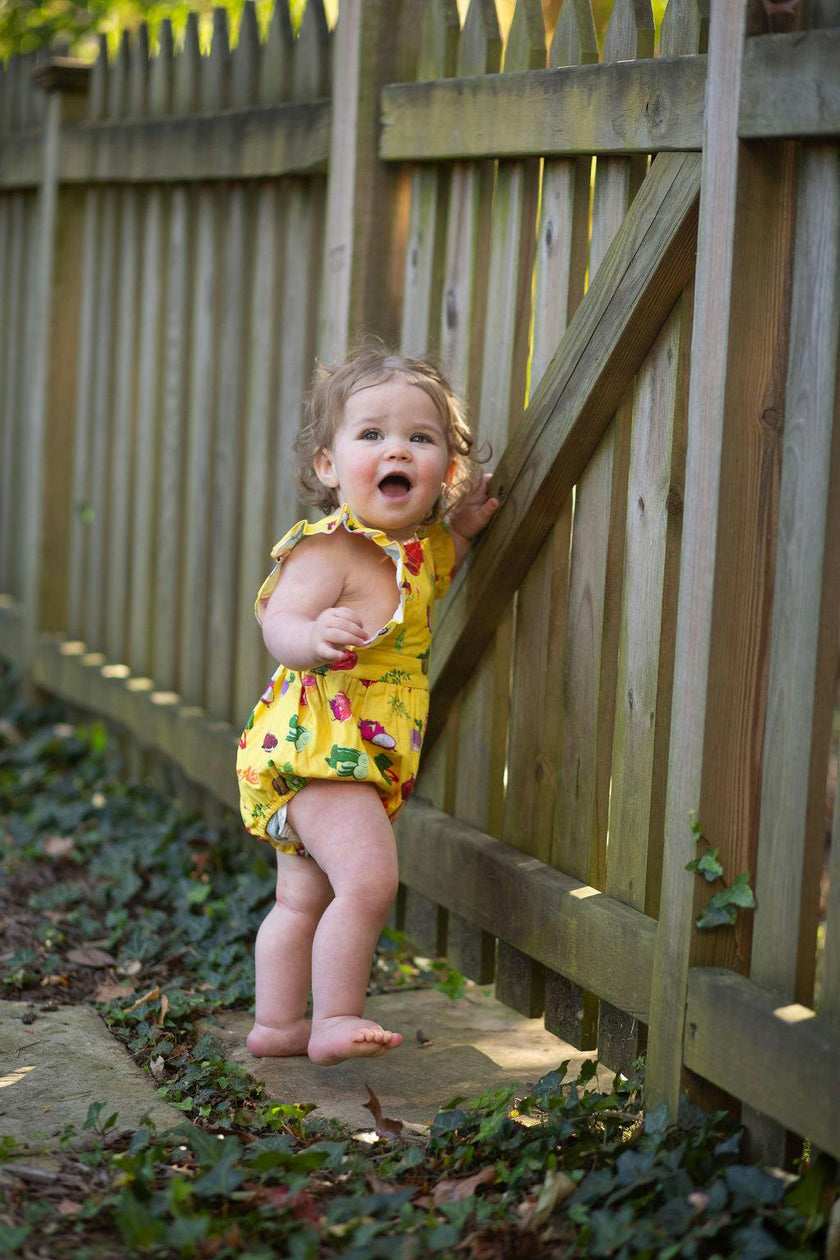 Bubble Romper in Farmer’s Market