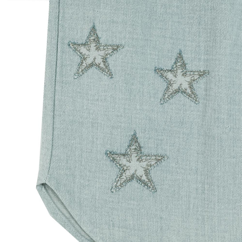 Hauke Denim Trousers | Stars | Ice Blue