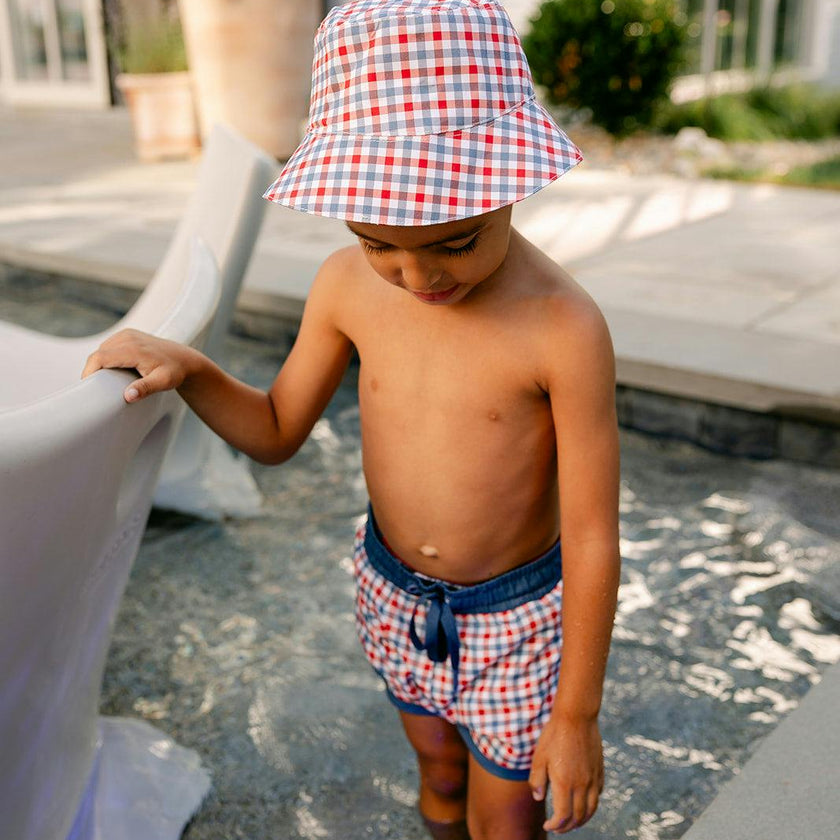 Taylor Bucket Hat - Heritage Gingham