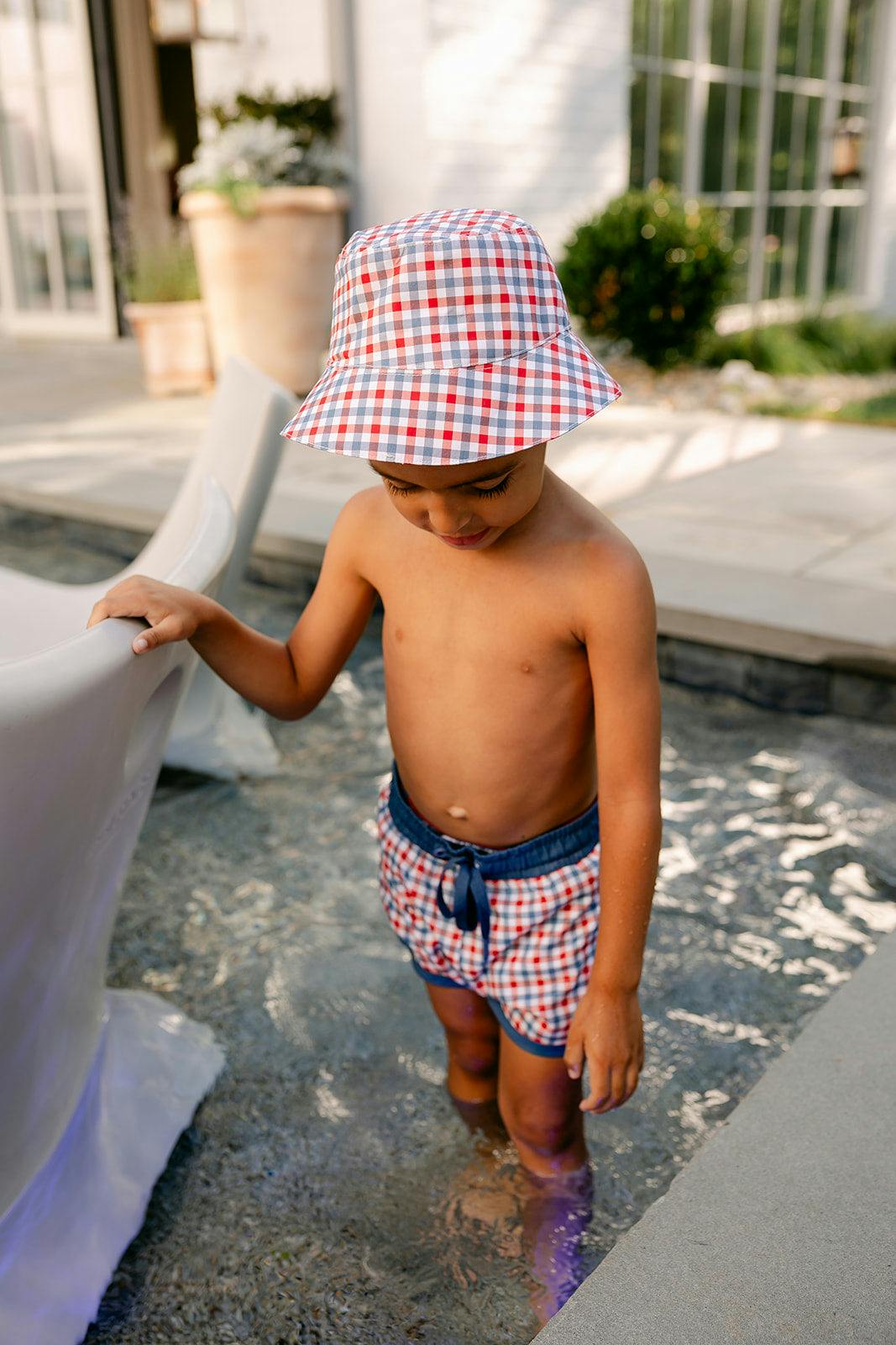 Taylor Bucket Hat - Heritage Gingham