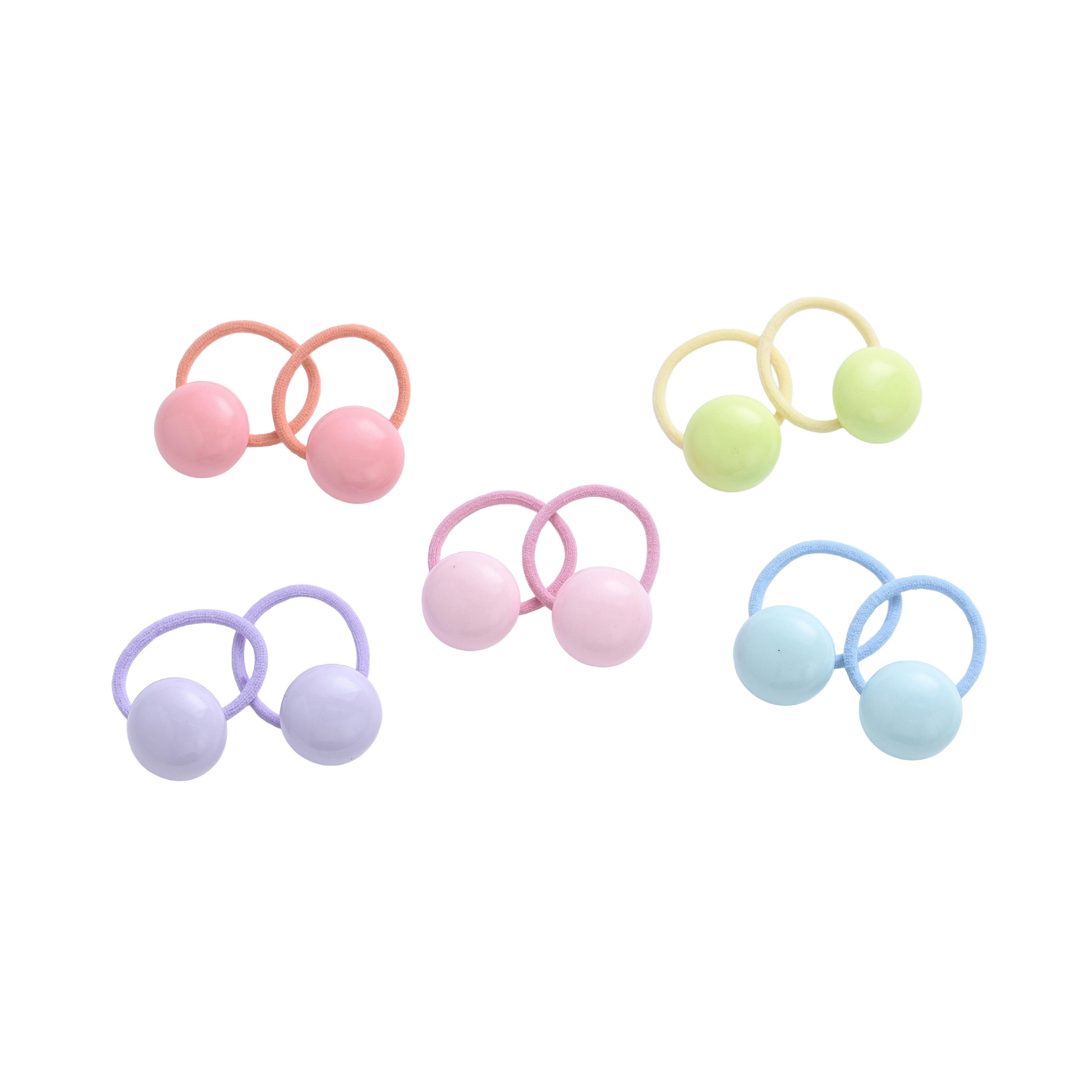 Beaded Hair Tie Set
