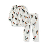 Organic Cotton Dress & Legging Set