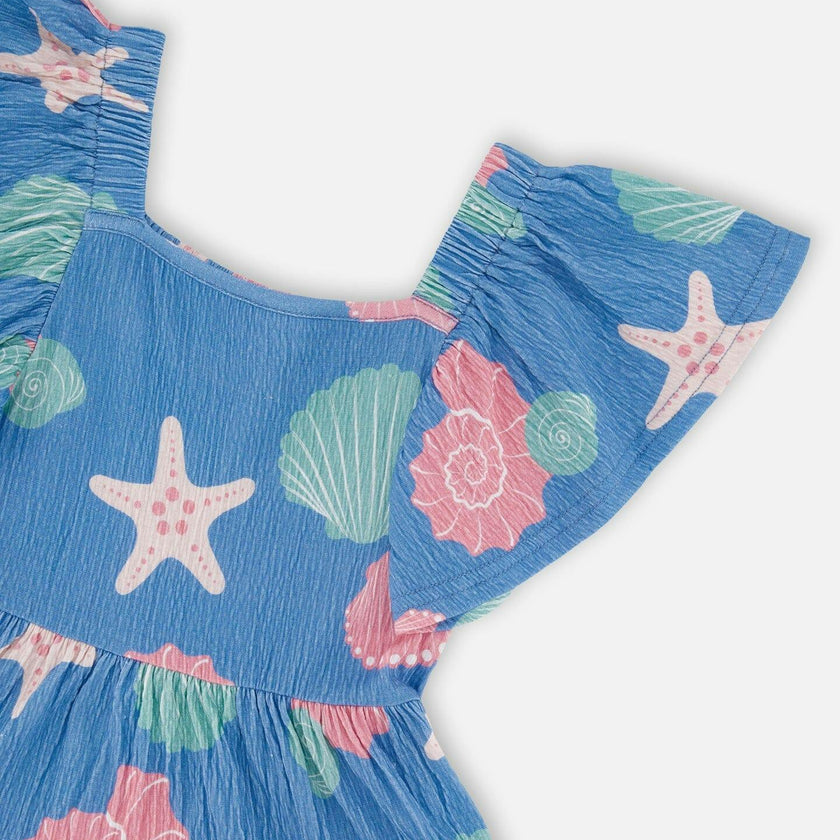 Crinkle Jersey Dress