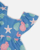 Crinkle Jersey Dress