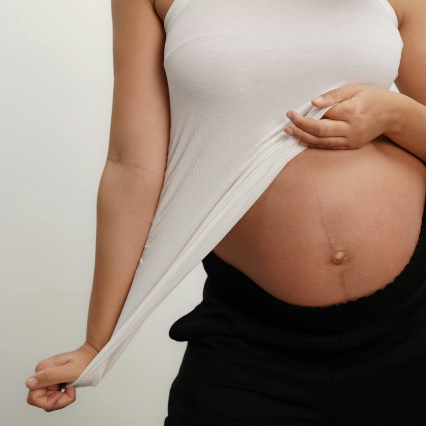 Women's The Ribbed Ruched Maternity Tank