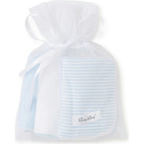 3pc Striped Burp Cloth Set