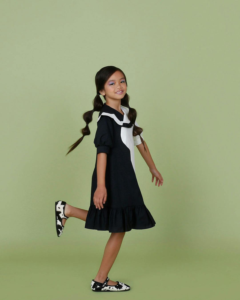Lily dress (cantaloupe/blush pink)