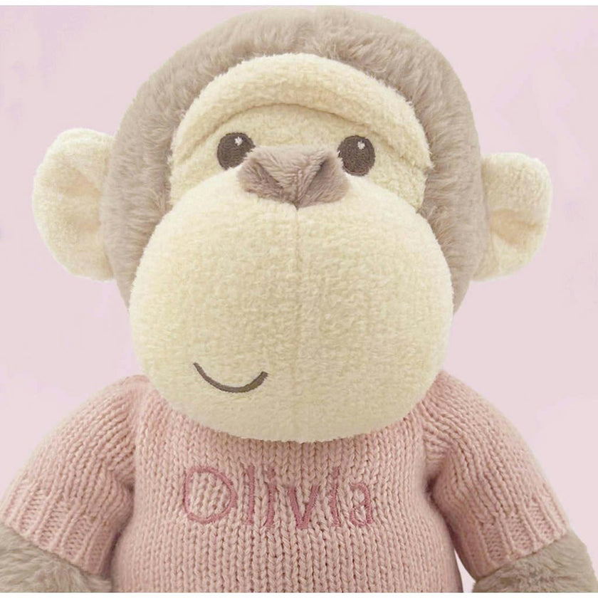 Personalized Morris Soft Toy With Snuggle Wrap