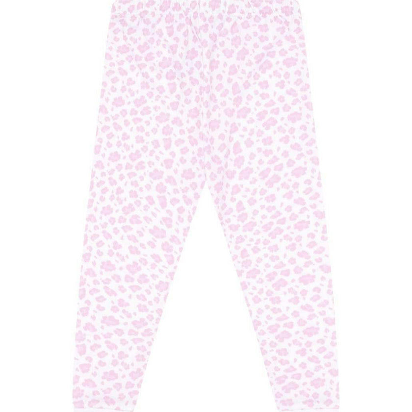 Pink Cheetah Print Pajama, Pink