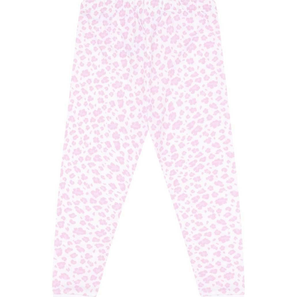 Pink Cheetah Print Pajama, Pink