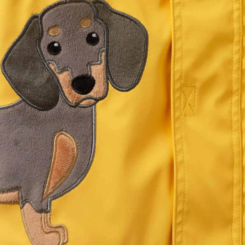 Infant (9-24M) Boys Raincoat | Yellow Dog Applique