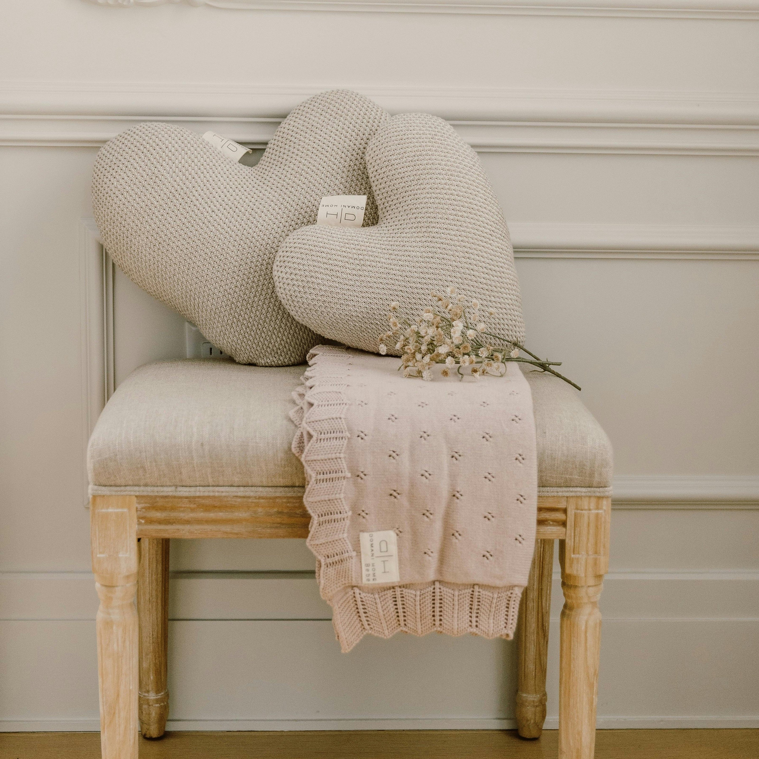 DH Heart Pillow