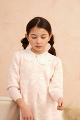 Snowflake Blossom Dress | Blush