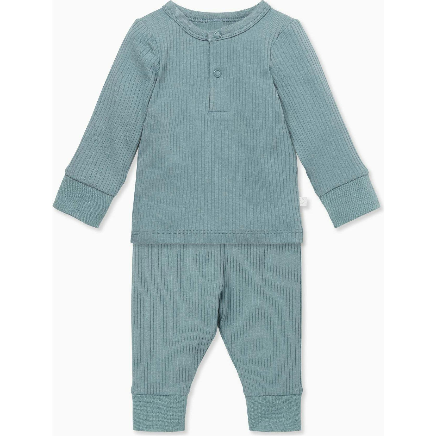 Ribbed Pajama Set