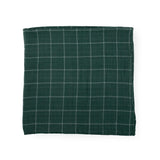 Cotton Muslin Swaddle Blanket - Evergreen Plaid