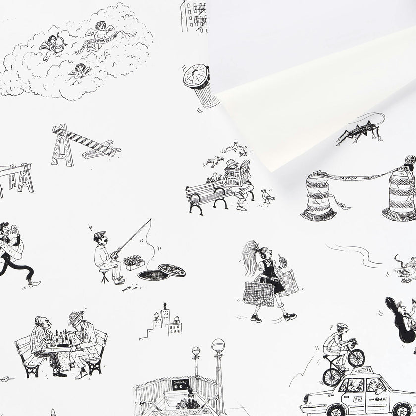 Joana Avilez's Street Scenes Peel & Stick Wallpaper