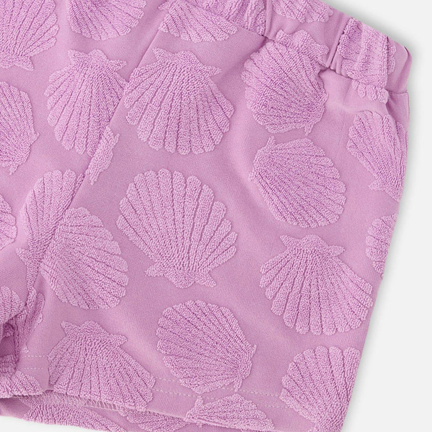 Terry Tank Top With Shorts Set