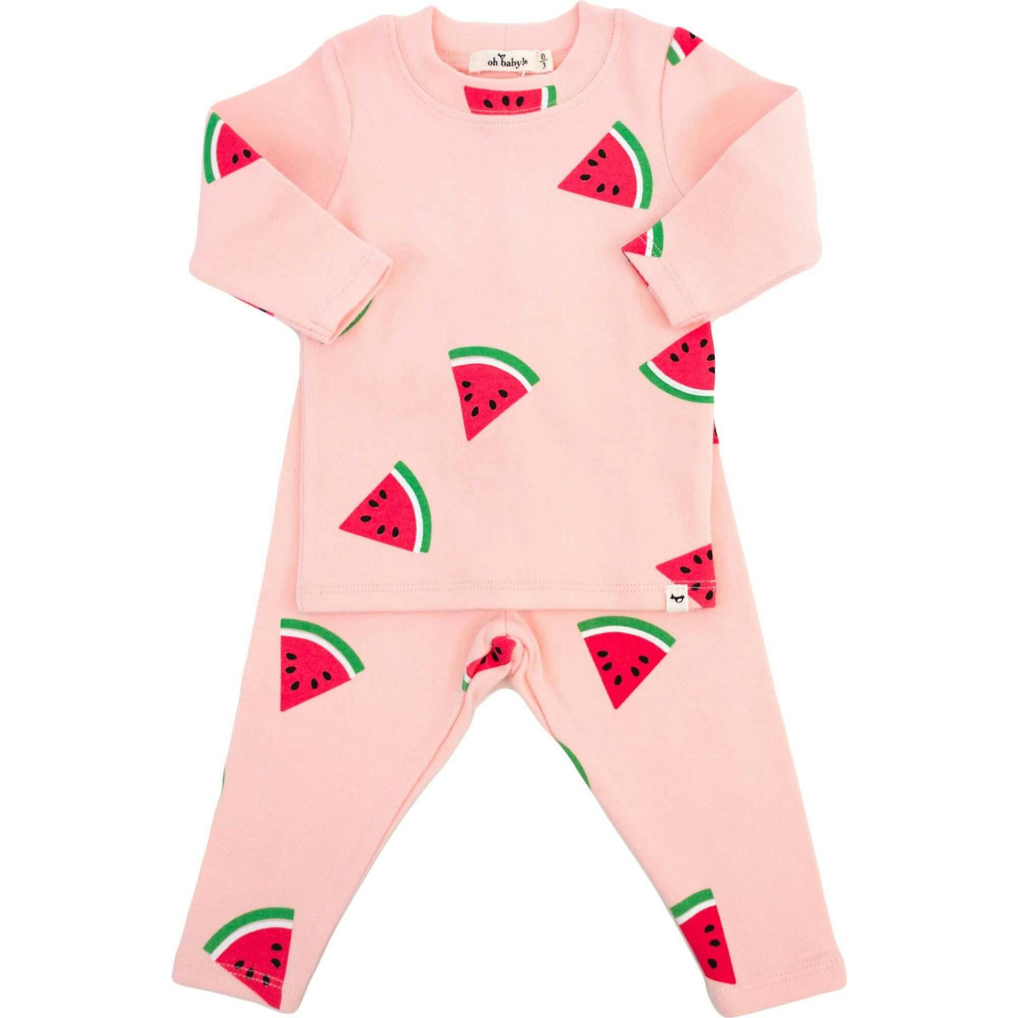 Watermelon Print Two Piece Set
