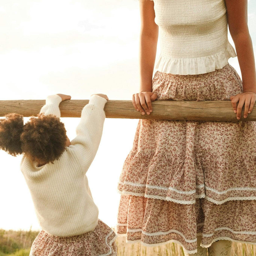 Mini Annalise Skirt in Philocaly Floral