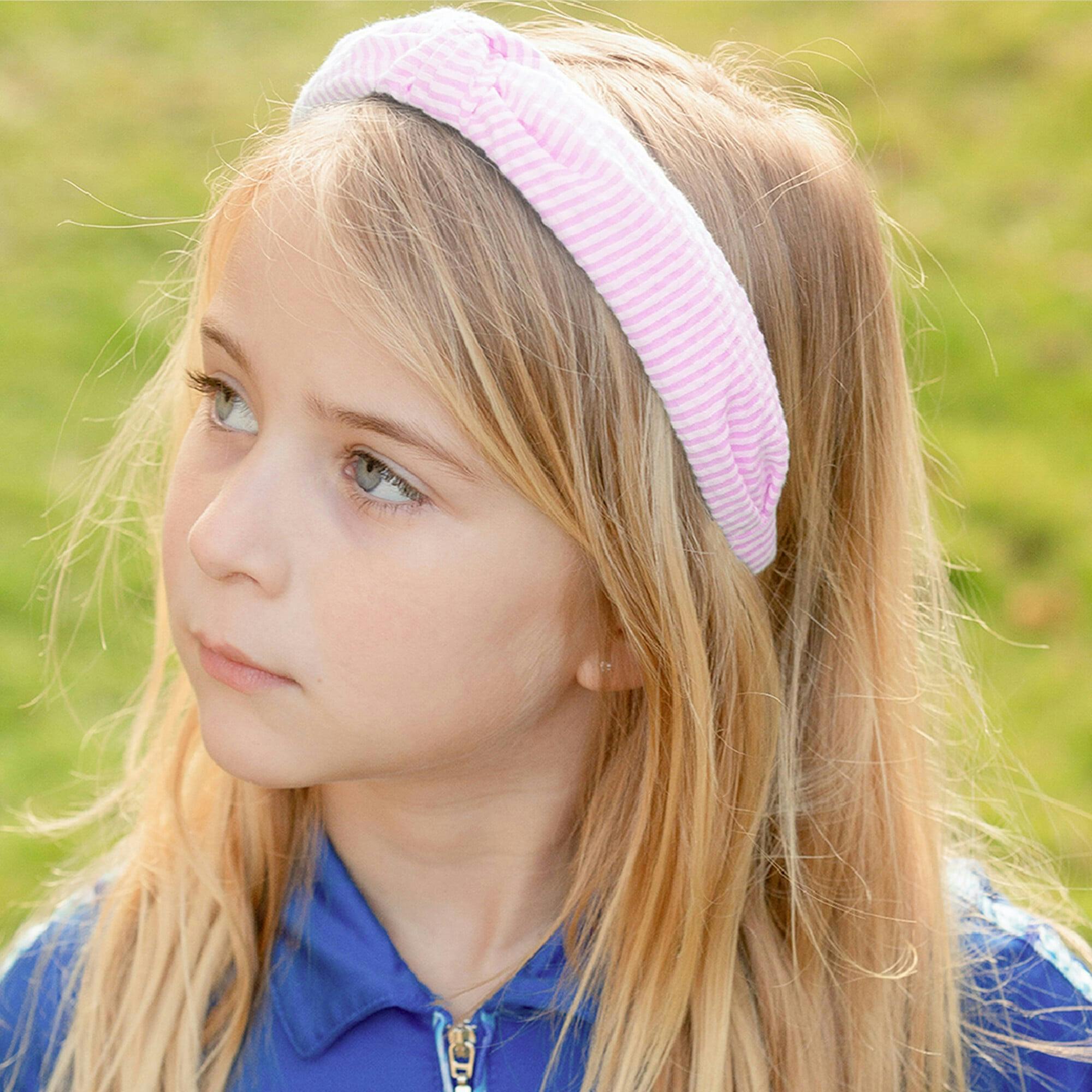 Seersucker Knot Headband