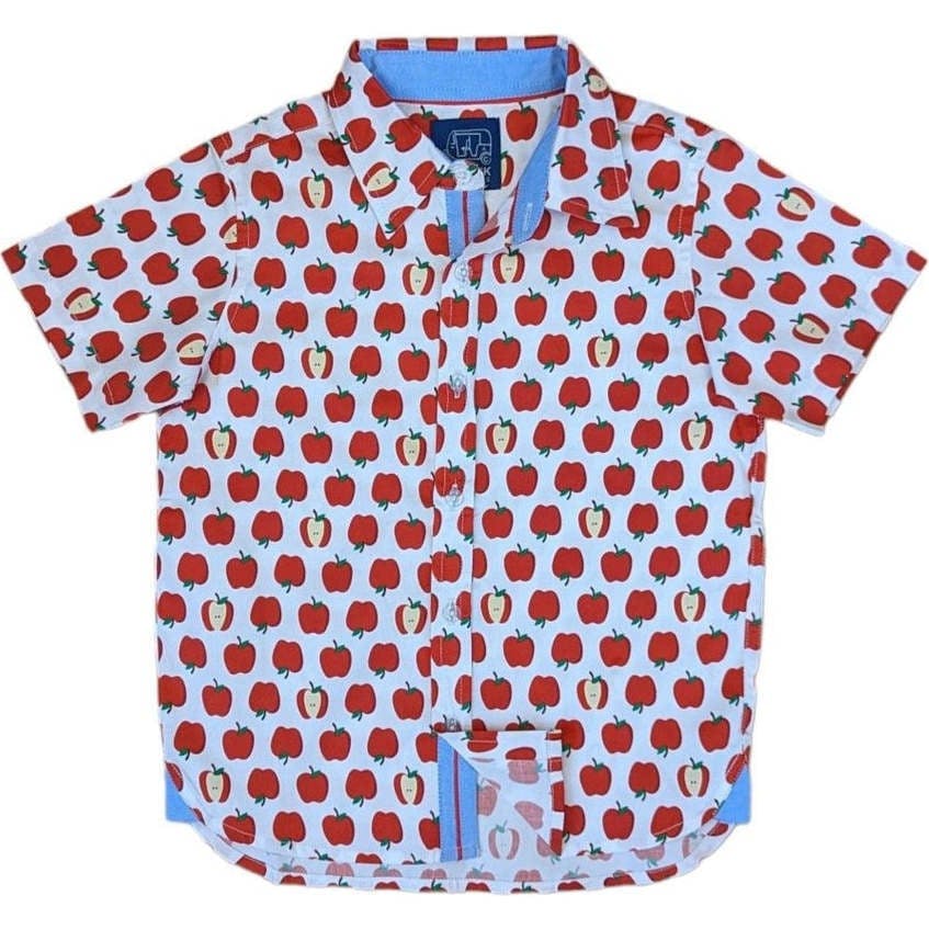 Red Delicious Shirt in Short Sleeves
