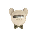 Festie Clip | Festive Lemur | Ivory Classic Leather