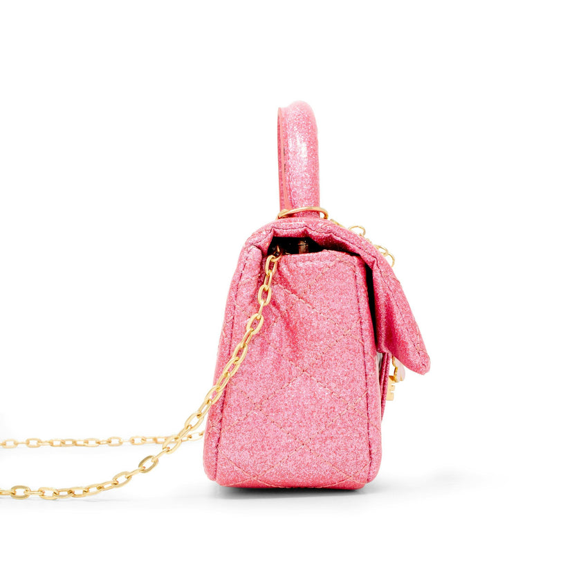 Classic Sparkle Top Handle Handbag
