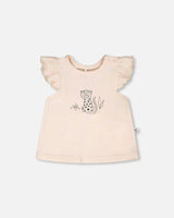Organic Cotton Jersey Top And Short Set