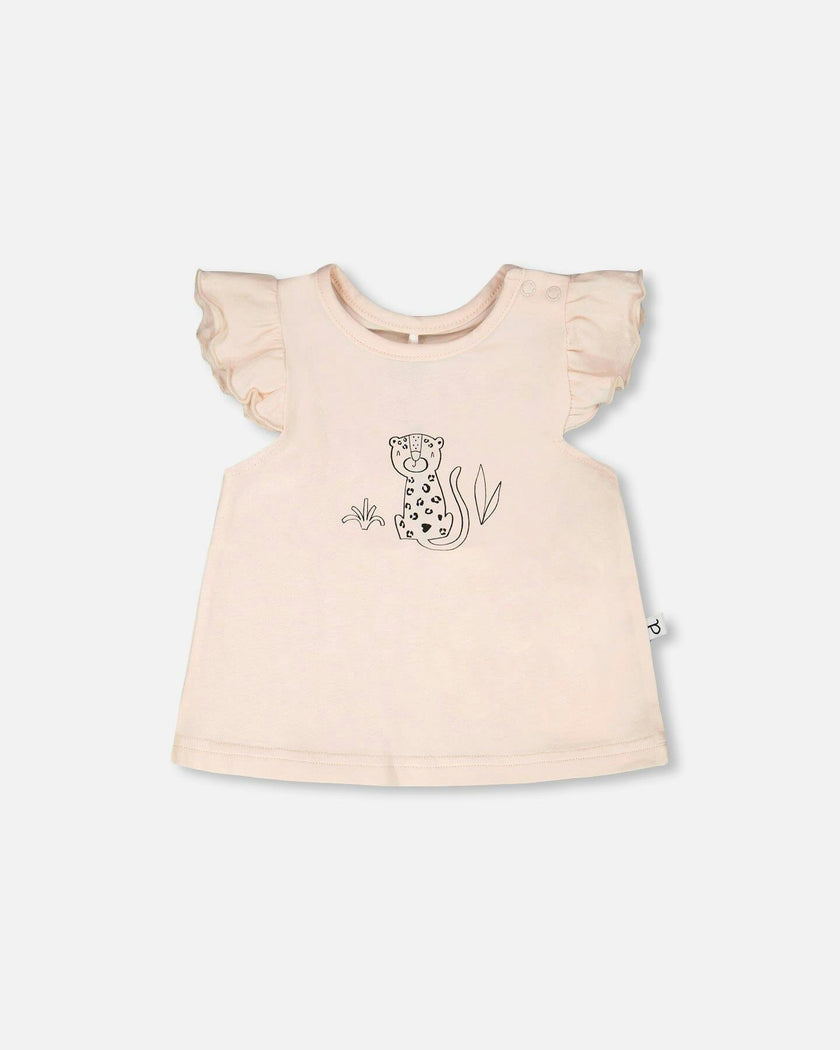 Organic Cotton Jersey Top And Short Set
